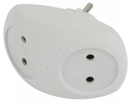 Разветвитель 2-м без заземл. 10А IP20 SPx-2-W бел. Эра Б0053480 - smartlife-ural.ru – Екатеринбург