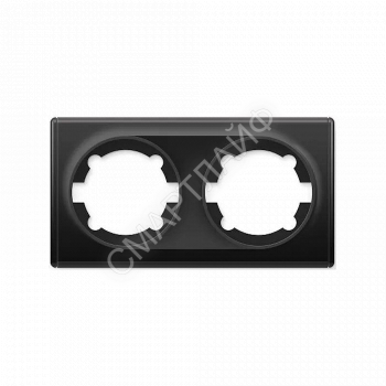 Рамка 2-м Florence черн. 1E52201303 OneKeyElectro 2172829 - smartlife-ural.ru – Екатеринбург