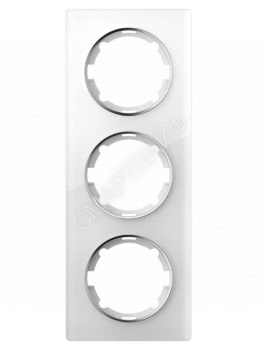 Рамка 3-м Garda вертикал. стеклянная бел. 2E52311300 OneKeyElectro 2234945 - smartlife-ural.ru – Екатеринбург