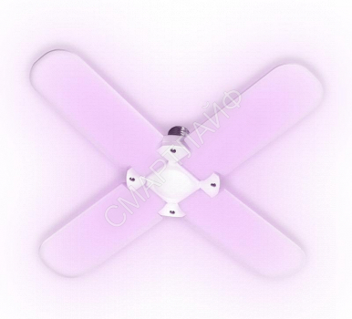 Лампа светодиодная PPG T95-4p AGRO 36Вт FR E27 4 лепестка с поворотом 90град. для растений красн. 650нм/син. 450нм Pro JazzWay 5043350 - smartlife-ural.ru – Екатеринбург