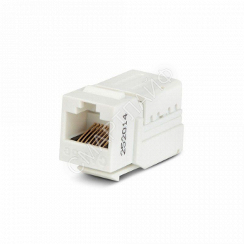 Вставка Keystone Jack RJ45 (8P8C) кат.5E 110 IDC KJNE-8P8C-C5e-90-WH заделка с помощью NE-TOOL бел. Hyperline 46653 - smartlife-ural.ru – Екатеринбург