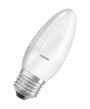 Лампа светодиодная LED Value LVCLB75 10SW/830 10Вт свеча матовая E27 230В 10х1 RU OSRAM 4058075579538 - smartlife-ural.ru – Екатеринбург