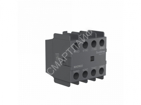 Блок контактный дополнительный MC1D 4НО фронт. монтаж. SE MADN40 - smartlife-ural.ru – Екатеринбург