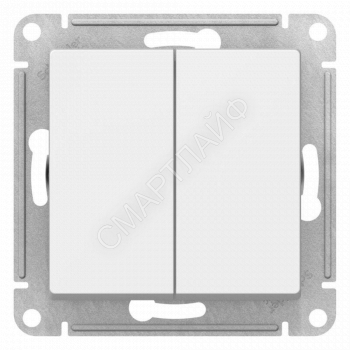 Переключатель перекрестный 2-кл. AtlasDesign 2хсх.7 10АХ механизм бел. SE ATN000173 - smartlife-ural.ru – Екатеринбург