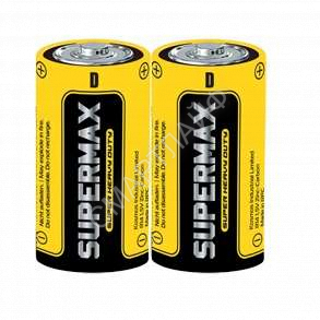 Элемент питания солевой D/R20 (уп.2шт) Supermax SUPR20 - smartlife-ural.ru – Екатеринбург