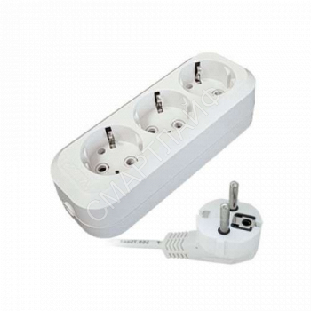 Удлинитель 3х10м с заземл. 10А IP20 E-303 ПВС 3х1 АБС-пластик UNIVersal 9631980 - smartlife-ural.ru – Екатеринбург