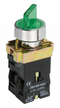 Переключатель LAY5-BK2365 на 2 полож. 1НО+1НЗ зел. KARAT IEK BSW90-BK-2-K06 - smartlife-ural.ru – Екатеринбург