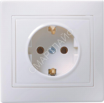 Розетка 1-м СП Кварта РС10-3-КБ 16А IP20 с заземл. без защ. шторок бел. GENERICA ERK14-K01-16-DM - smartlife-ural.ru – Екатеринбург