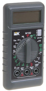 Мультиметр цифровой Compact M182 IEK TMD-1S-182 - smartlife-ural.ru – Екатеринбург