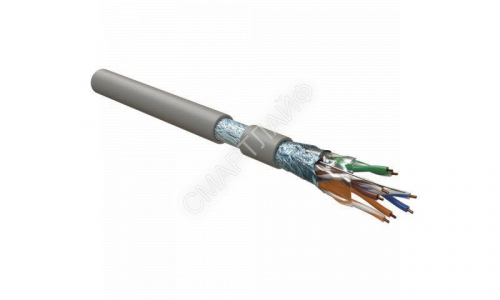 Кабель витая пара F/UTP кат.5E 4х2х24AWG solid LSZH FUTP4-C5E-S24-IN-LSZH-GY-305 сер. (уп.305м) Hyperline 45788 - smartlife-ural.ru – Екатеринбург