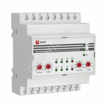 Контроллер АВР на 2 ввода с секционированием AVR-3 PROxima EKF rel-avr-3 - smartlife-ural.ru – Екатеринбург