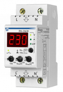 Реле напряжения PH-263 T НовАтек-Электро 3425600263т - smartlife-ural.ru – Екатеринбург