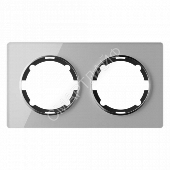 Рамка 2-м Garda горизонт. стеклянная сер. 2E52201302 OneKeyElectro 2234935 - smartlife-ural.ru – Екатеринбург