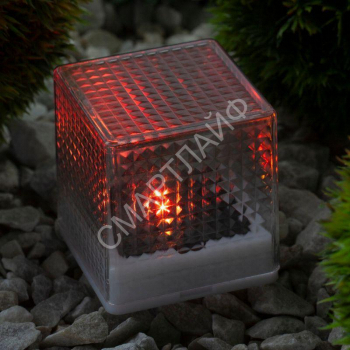 Светильник садовый SL-PL20-СUB 20см солнечная батарея пластик прозр. черн. ЭРА Б0016247 - smartlife-ural.ru – Екатеринбург