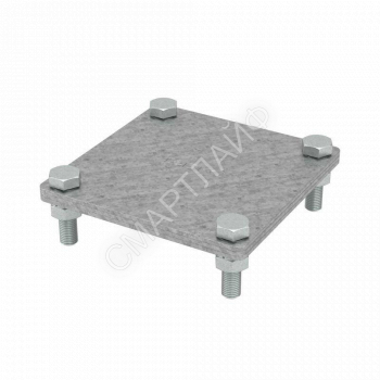 Соединитель полоса-полоса 25-50мм с разделит. пластиной 100х100мм DKC NG3106 - smartlife-ural.ru – Екатеринбург