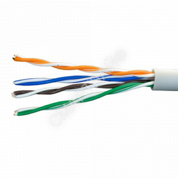 Кабель витая пара U/UTP кат.5E 4х2х0.51 24AWG solid Cu LSZH нг(А)-HF In. Premium 305м (м) SUPRLAN 01-0307-1 - smartlife-ural.ru – Екатеринбург