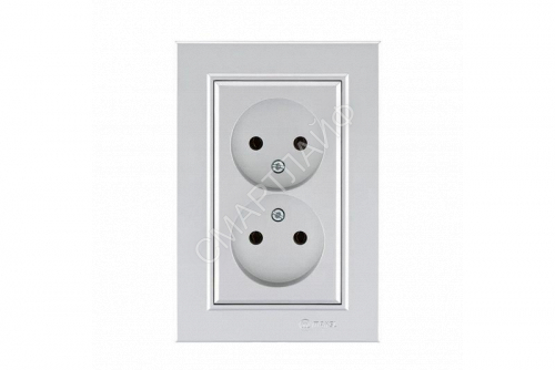 Розетка 2-м СП Karea 10А IP20 б/з сереб. Makel 56065017 - smartlife-ural.ru – Екатеринбург