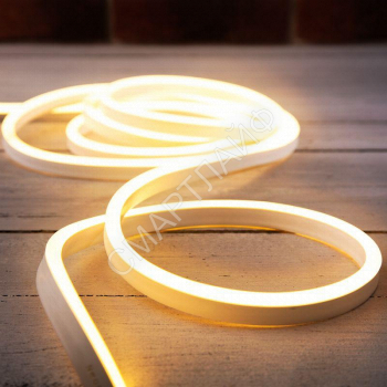 Шнур светодиодный SMD 20м 8х16мм 120LED/м тепл. бел. односторонний гибкий неон Neon-Night 131-008 - smartlife-ural.ru – Екатеринбург