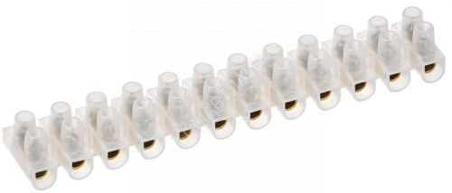 Колодка клеммная ЗВИ-15 4-10кв.мм 12 пар IEK UZV1-015-06 - smartlife-ural.ru – Екатеринбург