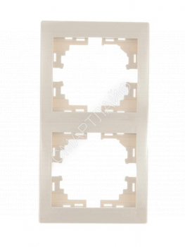 Рамка 2-м Mira вертикал. крем. LEZARD 701-0300-152 - smartlife-ural.ru – Екатеринбург