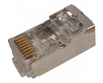 Джек компьютерный RJ45 (8P8C) кат.5E с экраном (уп.100шт) Rexant 05-1023 - smartlife-ural.ru – Екатеринбург