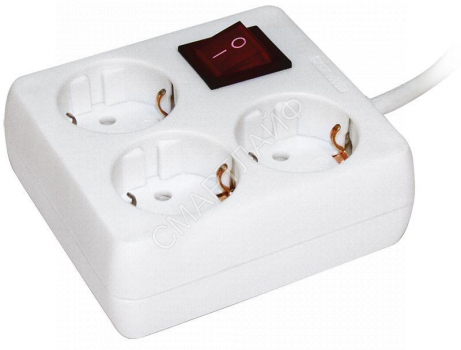 Удлинитель 3х3м с заземл. 16А IP20 У-С03К 2P+PE 250В 3х1 с выкл. IEK WYP30-16-03-03-ZK-N - smartlife-ural.ru – Екатеринбург