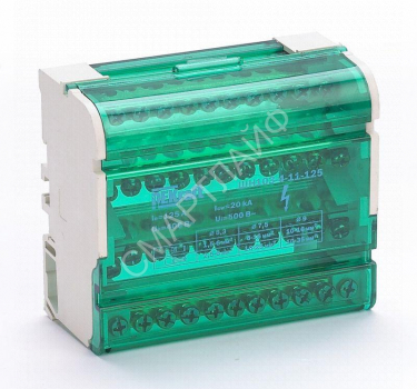 Кросс-модуль ШН-103 на DIN-рейку 4х11 групп 125А DEKraft 32018DEK - smartlife-ural.ru – Екатеринбург