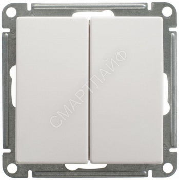 Переключатель проходной 2-кл. СП W59 10А IP20 10AX механизм бел. SE VS610-256-1-86 - smartlife-ural.ru – Екатеринбург