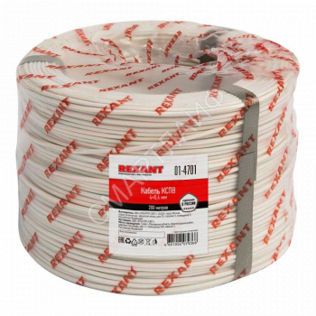 Кабель КСПВ 4х0.4 (ном. сеч. 0.13кв.мм) бухта (м) Rexant 01-4701 - smartlife-ural.ru – Екатеринбург