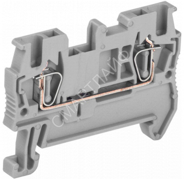 Клемма пружинная КПИ 2в-1.5 17.5А сер. IEK YZN11-001-K03 - smartlife-ural.ru – Екатеринбург