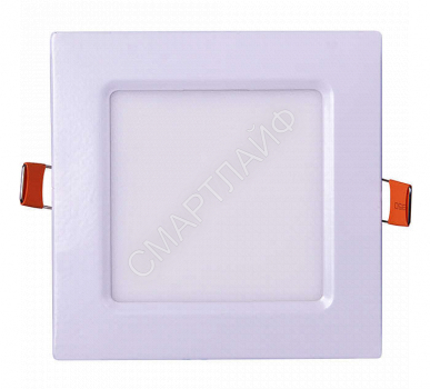 Светильник светодиодный PPL-S WH 6Вт 4000К IP40 120мм ДВО встраив. ультратонкий квадрат JazzWay 5008229A - smartlife-ural.ru – Екатеринбург