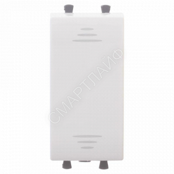 Выключатель модульный 1-кл. 1мод. Avanti "Белое облако" 16А IP20 бел. DKC 4400101 - smartlife-ural.ru – Екатеринбург