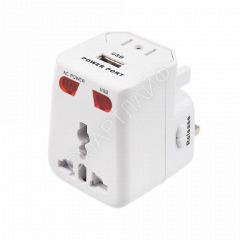 Адаптер сетевой "Путешественник" с USB Rexant 11-1051 - smartlife-ural.ru – Екатеринбург