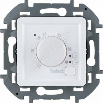 Термостат Inspiria с внешним датчиком для теплых полов бел. Leg 673810 - smartlife-ural.ru – Екатеринбург