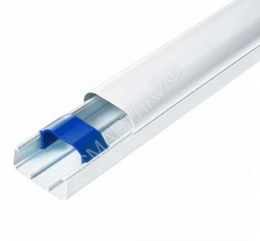 Кабель-канал 74х55 L2000 пластик Арктика бел. Ruvinil РКК-74х55 - smartlife-ural.ru – Екатеринбург