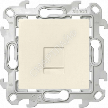 Розетка телефонная СП Simon 24 RJ11 IP20 механизм сл. кость Simon 2410480-031 - smartlife-ural.ru – Екатеринбург
