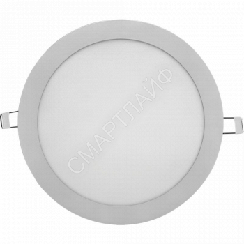 Светильник светодиодный 90 146 OLP-R1-18W-R220-6.5K-WH-LED 18Вт 6500К IP20 1200лм 176-264В d220 встраив. круг DOWNLIGHT ОНЛАЙТ 90146 - smartlife-ural.ru – Екатеринбург