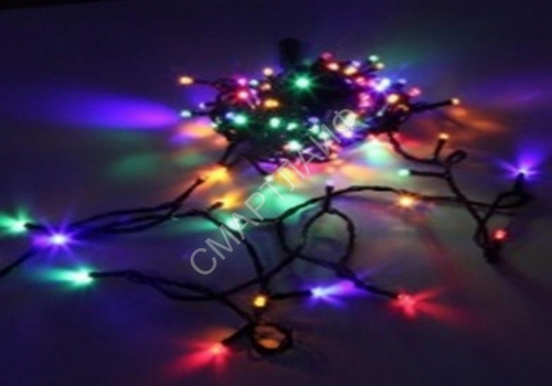 Гирлянда "Нить" 12м DC-ILD120-СM 120 разноцветных светодиодов "кристалл" с контроллером для помещений SHLights 4690601042866 - smartlife-ural.ru – Екатеринбург