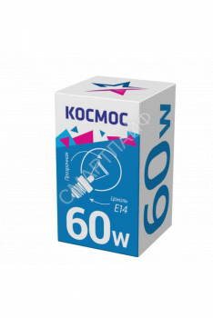 Лампа накаливания Шар 60Вт E14 прозр. Космос LKsmSSpCL60E14v2 - smartlife-ural.ru – Екатеринбург