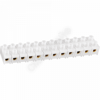 Колодка клеммная 10х35кв.мм 12 пар NTB-HPE-S12-80/WH квадратн. полиэтилен бел. NAVIGATOR 71008 - smartlife-ural.ru – Екатеринбург