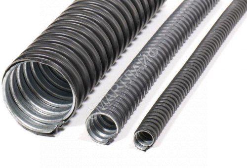 Металлорукав в ПВХ изоляции Р3-ЦПнг 32 d32мм без протяжки черн. (уп.25 м) ГОФРОМАТИК/ЗЭТАРУС zeta44207 - smartlife-ural.ru – Екатеринбург