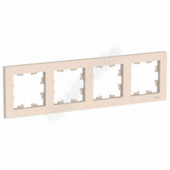 Рамка 4-м AtlasDesign универс. беж. SE ATN000204 - smartlife-ural.ru – Екатеринбург