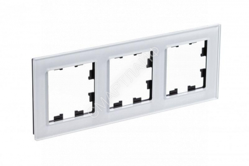 Рамка 3-м AtlasDesign Nature стекло бел. SE ATN320103 - smartlife-ural.ru – Екатеринбург