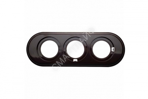 Рамка 3-м ретро пластик. корич. Bironi BF1-630-22 - smartlife-ural.ru – Екатеринбург