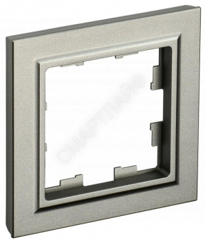 Рамка 1-м BRITE РУ-1-БрШ шампань IEK BR-M12-K37 - smartlife-ural.ru – Екатеринбург