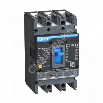 Выключатель автоматический 3п 125А 36кА NXMS-160F/3P с электрон. расцеп. (R) CHINT 264747 - smartlife-ural.ru – Екатеринбург