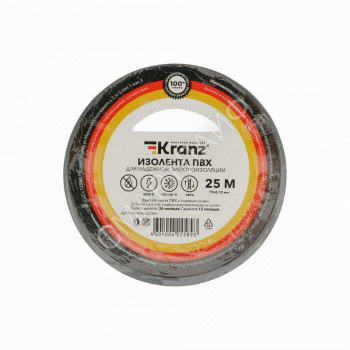 Изолента ПВХ 0.13х19мм 25м сер. Kranz KR-09-2208 - smartlife-ural.ru – Екатеринбург