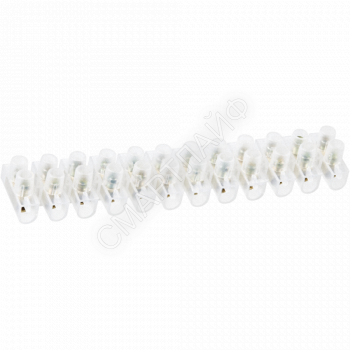 Колодка клеммная 1х4кв.мм 12 пар NTB-UPE-S12-3/WH-r полиэтилен бел. (уп.2шт) NAVIGATOR 71913 - smartlife-ural.ru – Екатеринбург