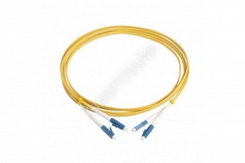 Патч-корд FC-D2-9-LC/UR-LC/UR-H-3M-LSZH-YL волоконно-оптический (шнур) SM 9/125 (OS2) LC/UPC-LC/UPC duplex LSZH 3м Hyperline 28076 - smartlife-ural.ru – Екатеринбург