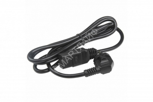 Кабель питания PWC-IEC19-SHM-1.8-BK (Schuko+C19) (3х1.5) 16А угловая вилка 1.8м Hyperline 43798 - smartlife-ural.ru – Екатеринбург